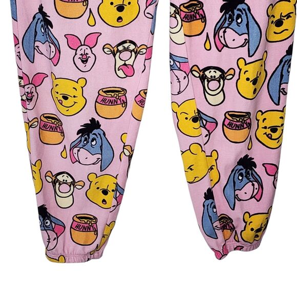 Disney Winnie The Pooh Fleece Lounge Pajama Pants Sleepwear Women's Small - Picture 3 of 7